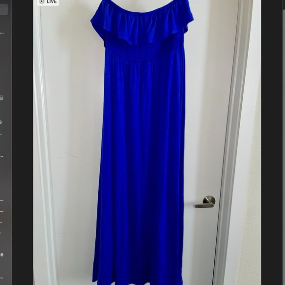 torrid Dresses & Skirts - Torrid maxi dress, blue, size 1